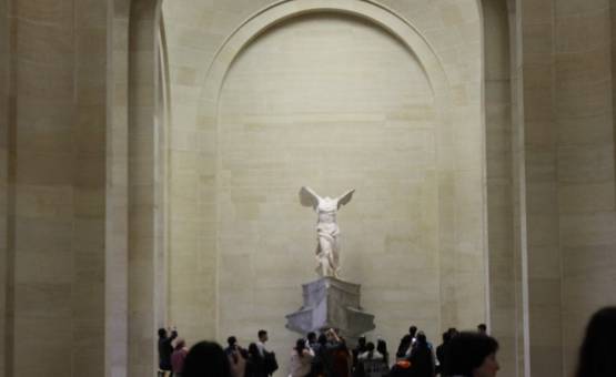 La classe de Terminale STAV au Musée du Louvre