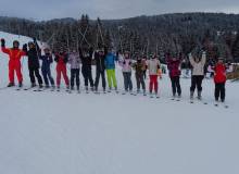Les BTSA font du ski